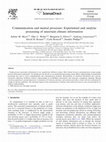 Research paper thumbnail of Communication and mental processes: Experiential and analytic processing of uncertain climate information