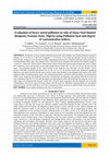 Research paper thumbnail of Evaluation of heavy metal pollution in soils of Dana Steel limited dumpsite, Katsina State, Nigeria using Pollution load and degree of contamination indices