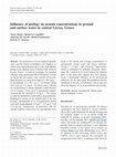 Research paper thumbnail of Influence of geology on arsenic concentrations in ground and surface water in central Lesvos, Greece