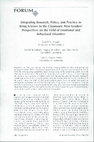 Research paper thumbnail of Integrating Research, Policy, and Practice to Bring Science to the Classroom: New Leaders' Perspectives on the Field of Emotional and Behavioral DIsorders