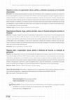 Research paper thumbnail of Disputas en torno a la organización. Azúcar, política y sindicatos tucumanos en la transición al peronismo, por MARÍA ULIVARRI