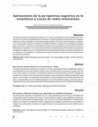 Research paper thumbnail of Aplicaciones de la perspectiva cognitiva en la enseñanza a través de redes telemáticas