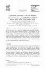 Research paper thumbnail of Synovial Sarcoma: A Case Report