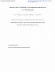 Research paper thumbnail of Hierarchy in the Eye of the Beholder: (Anti-) Egalitarianism Shapes Perceived Levels of Social Inequality