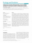 Research paper thumbnail of Subterranean termite phylogeography reveals multiple postglacial colonization events in southwestern Europe