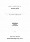 Research paper thumbnail of Can low income countries afford basic social protection? First results of a modelling exercise