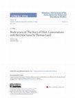 Research paper thumbnail of Book review of 'The Story of Tibet: Conversations with the Dalai Lama' by Thomas Laird