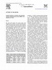 Research paper thumbnail of Isolation facilities for patients with meticillin-resistant Staphylococcus aureus (MRSA): how adequate are they