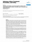 Research paper thumbnail of Attitudes and doping: a structural equation analysis of the relationship between athletes' attitudes, sport orientation and doping behaviour