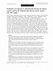 Research paper thumbnail of ORIGINAL RESEARCH: Prediction of response to antiretroviral therapy by human experts and by the EuResist data-driven expert system (the EVE study): EuResist vs. experts (EVE) study