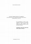 Research paper thumbnail of ANÁLISE COMPORTAMENTAL DO DIREITO: FUNDAMENTOS PARA UMA ABORDAGEM DO DIREITO COMO CIÊNCIA