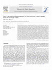 Research paper thumbnail of Use of a derived distribution approach for flood prediction in poorly gauged basins: A case study in Italy