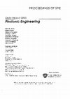 Research paper thumbnail of Finite difference time domain method (FDTD) to predict the efficiencies of the different orders inside a volume grating