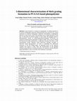 Research paper thumbnail of 3-dimensional characterization of thick grating formation in PVA/AA based photopolymer