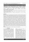 Research paper thumbnail of Application of Non-Thermal Plasma to the Treatment of Effluent Discharged Into River Choumlou in Bafoussam, West Cameroon