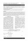 Research paper thumbnail of Radix-3 Algorithm for Realization of Discrete Fourier Transform