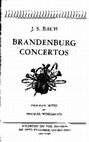 Research paper thumbnail of Program-note booklet for Bach's Brandenburg Concertos