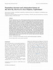 Research paper thumbnail of Population structure and colonization history of the olive fly, Bactrocera oleae (Diptera, Tephritidae