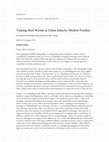 Research paper thumbnail of Review of Valuing Deaf Worlds in Urban I 1