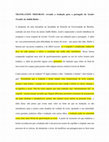 Research paper thumbnail of translation troubles: revendo a tradução para o português do Gender Trouble de Judith Butler