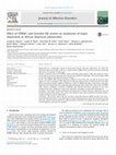 Research paper thumbnail of Effect of OPRM1 and stressful life events on symptoms of major depression in African American adolescents