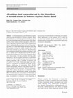 Research paper thumbnail of Adventitious shoot regeneration and in vitro biosynthesis of steroidal lactones in Withania coagulans (Stocks) Dunal