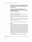 Research paper thumbnail of Evaluación de la adsorción de rodamina WT, litio y cloruro en reactores por carga inoculados con lodo anaerobio Adsorption evaluation of Rhodamine WT, lithium and chloride in batch reactors inoculated with anaerobic sludge