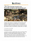 Research paper thumbnail of ¿Por qué Cerrejón tendría que renunciar al desvío del Arroyo Bruno?