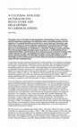 Research paper thumbnail of Article - CULTURAL ANALYSIS OF PARACHUTES, REGULATORS AND HELICOPTERS IN CAREER PLANNING - in Australian Journal of Career Development, Vol. 8, No. 3, Spring 1999