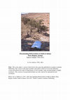 Research paper thumbnail of Documenting deforestation at Sidd al-Ahmar, Petra Region, Jordan