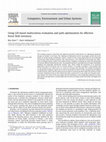 Research paper thumbnail of Using GIS-based multicriteria evaluation and path optimization for effective forest field inventory