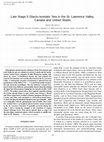 Research paper thumbnail of Late Stage 5 Glacio-isostatic Sea in the St. Lawrence Valley, Canada and United States