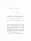 Research paper thumbnail of Dispositions, Conditionals, and Counterexamples