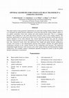 Research paper thumbnail of Optimal geometry for conjugate heat transfer in a cooling channel.