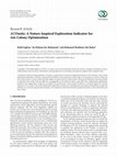 Research paper thumbnail of Research Article ACOustic: A Nature-Inspired Exploration Indicator for Ant Colony Optimization