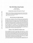 Research paper thumbnail of The CMS silicon strip tracker