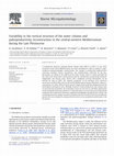 Research paper thumbnail of Variability in the vertical structure of the water column and paleoproductivity reconstruction in the central-western Mediterranean during the Late Pleistocene