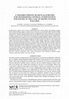 Research paper thumbnail of A Neighbourhood Search Algorithm for determining optimal intervention strategies in the case of metro system failures