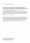 Research paper thumbnail of Identification of Acetobacter strains isolated in Thailand based on 16S–23S rRNA gene ITS restriction and 16S rRNA gene sequence analyses