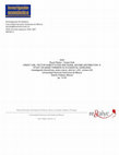 Research paper thumbnail of Credit Use, Factor Substitution and Rural Income Distribution: A Study on Maize Farmers in Occidental Honduras