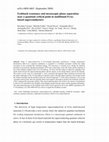 Research paper thumbnail of Feshbach resonance and mesoscopic phase separation near a quantum critical point in multiband FeAs-based superconductors