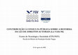 Research paper thumbnail of Contribuição à consulta pública sobre a reforma da Lei de Direitos Autorais (Lei 9.610/98)