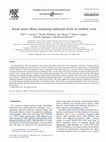 Research paper thumbnail of Social stress affects circulating melatonin levels in rainbow trout