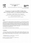 Research paper thumbnail of Comparison of results from DNS of bubbly flows with a two-fluid model for two-dimensional laminar flows