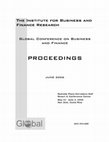 Research paper thumbnail of EL FINANCIAMIENTO DE LA INTERNACIONALIZACIÓN EN LAS EMPRESAS FAMILIARES EN VENEZUELA