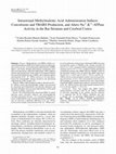 Research paper thumbnail of Intrastriatal Methylmalonic Acid Administration Induces Convulsions and TBARS Production, and Alters Na+,K+ATPase Activity in the Rat Striatum and Cerebral Cortex: MMA-INDUCED CONVULSIONS ALTER Na+,K+ATPase