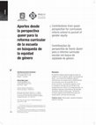 Research paper thumbnail of Aportes desde la perspectiva queer