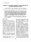 Research paper thumbnail of Analysis of ras oncogene mutations in human squamous cell carcinoma of the head and neck