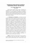 Research paper thumbnail of DIFERENCIAS ENTRE ENFOQUE FILOSÓFICO, PARADIGMAS, MÉTODO Y METODOLOGÍA