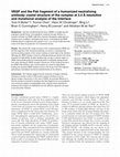 Research paper thumbnail of VEGF and the Fab fragment of a humanized neutralizing antibody: crystal structure of the complex at 2.4 å resolution and mutational analysis of the interface